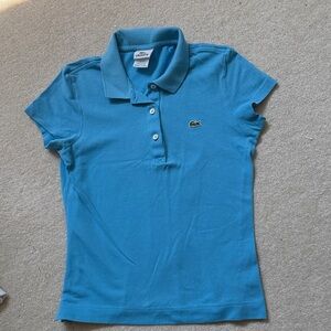 Lacoste Kids Polo Shirt in Teal